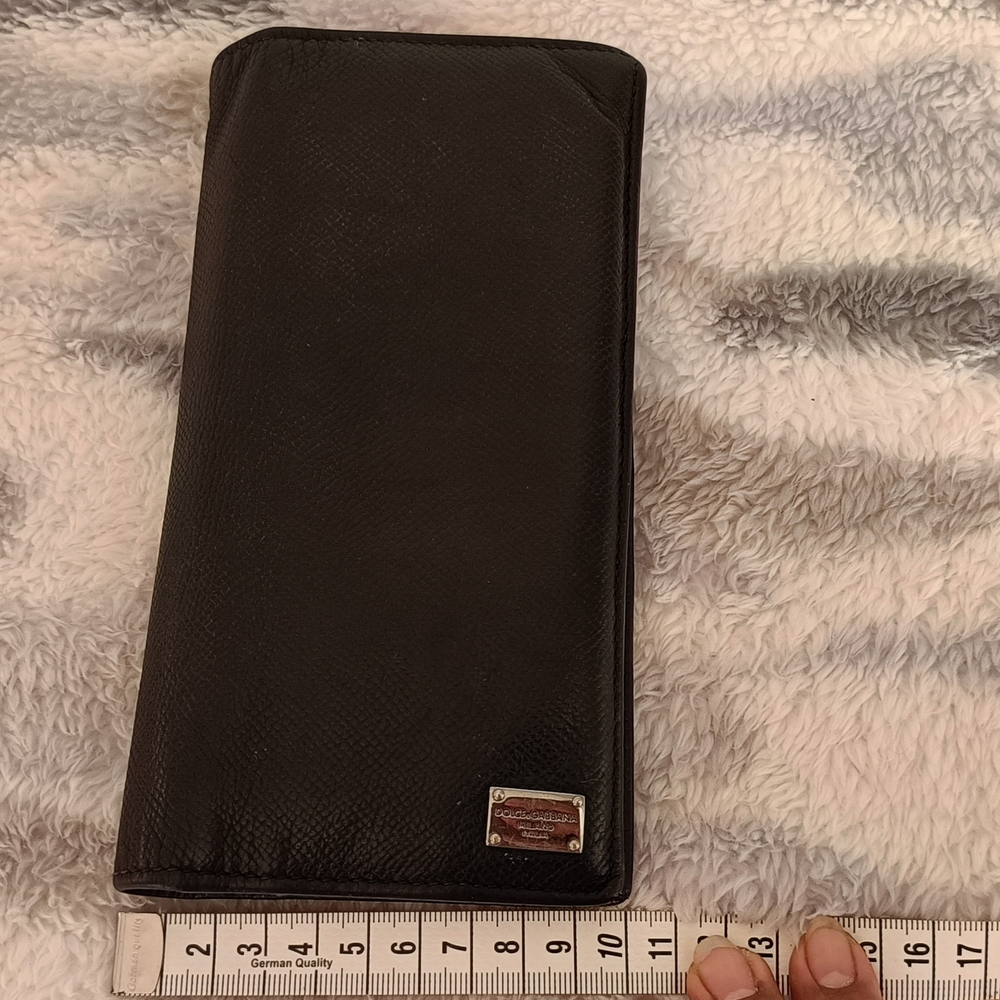 DOLCE & GABBANA BLACK WALLET